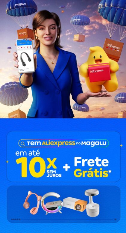 aliexpress no magalu